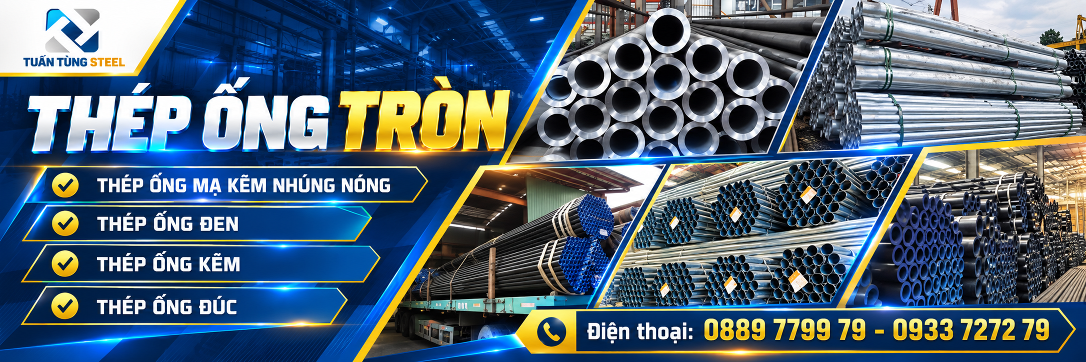 THÉP ỐNG TRÒN