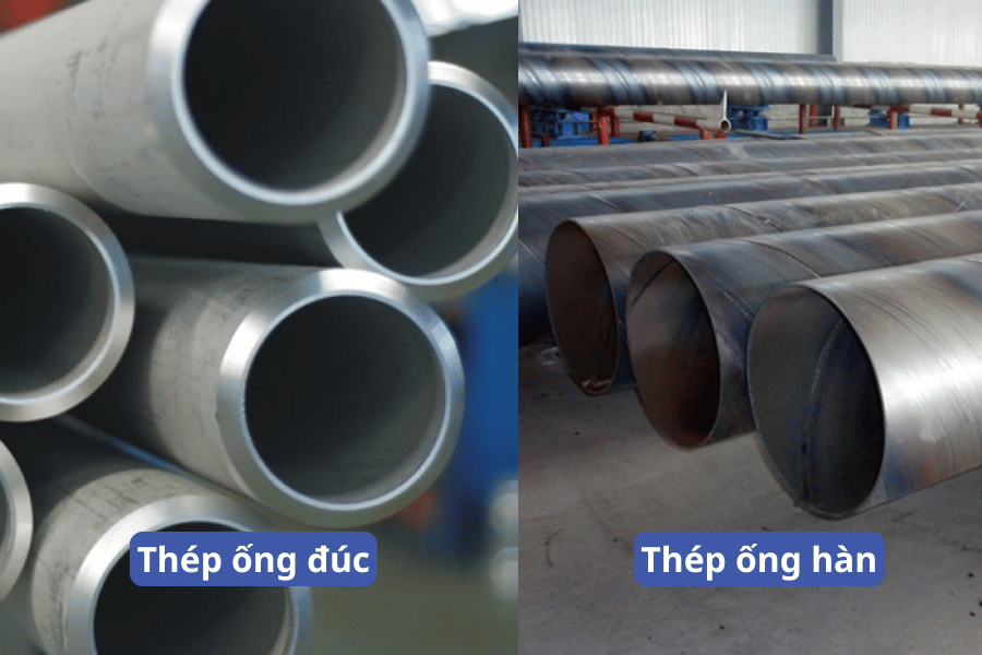 BÍ QUYẾT PHÂN BIỆT THÉP ỐNG ĐÚC VÀ THÉP ỐNG HÀN BẰNG MẮT THƯỜNG