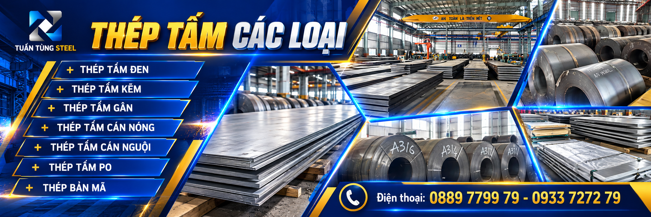 THÉP TẤM CÁC LOẠI