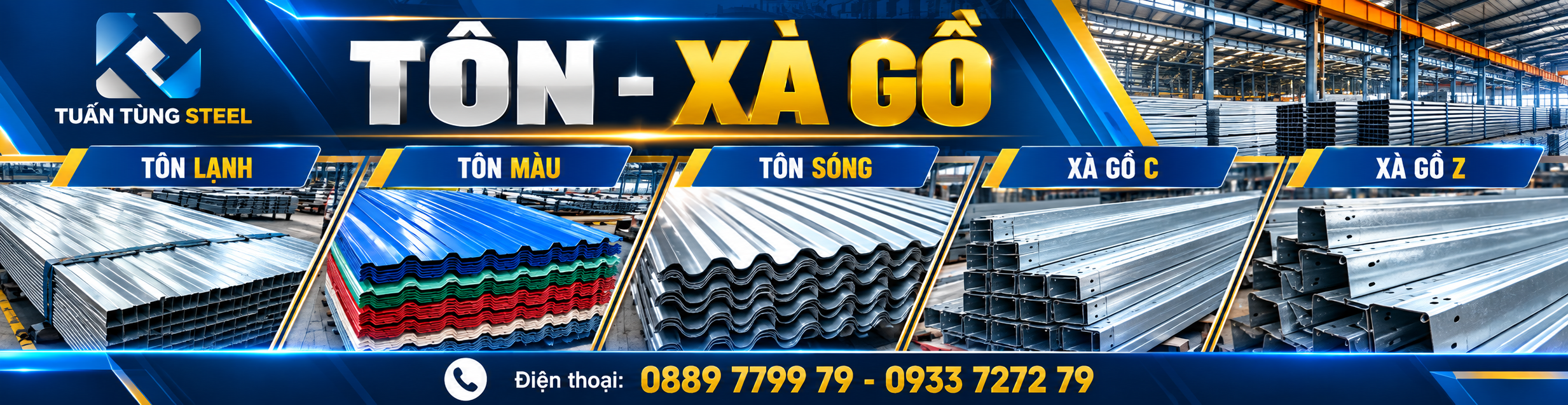 TÔN - XÀ GỒ