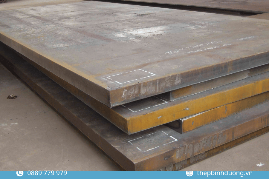 Công thức tính khối lượng thép tấm