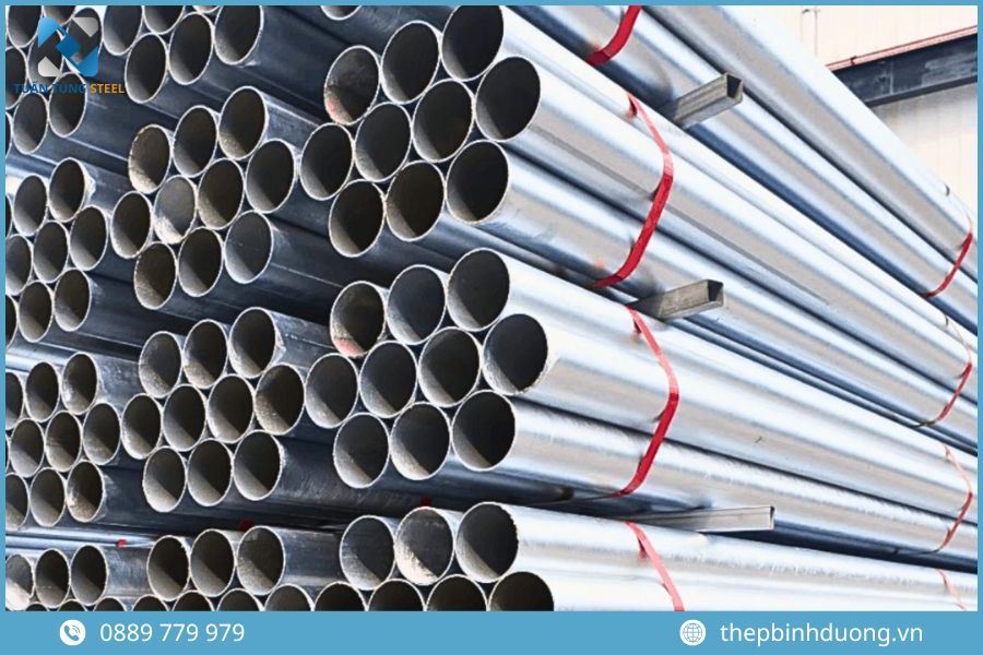 Lưu ý khi lựa chọn thép ống tròn mạ kẽm cho hệ thống công nghiệp