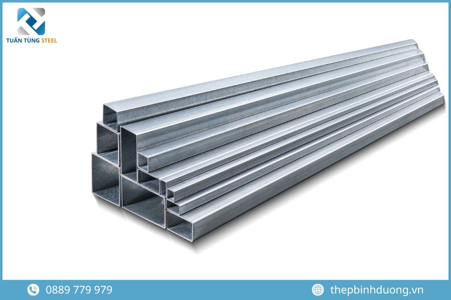 Phân loại thép hộp phổ biến trong xây dựng nhà tiền chế