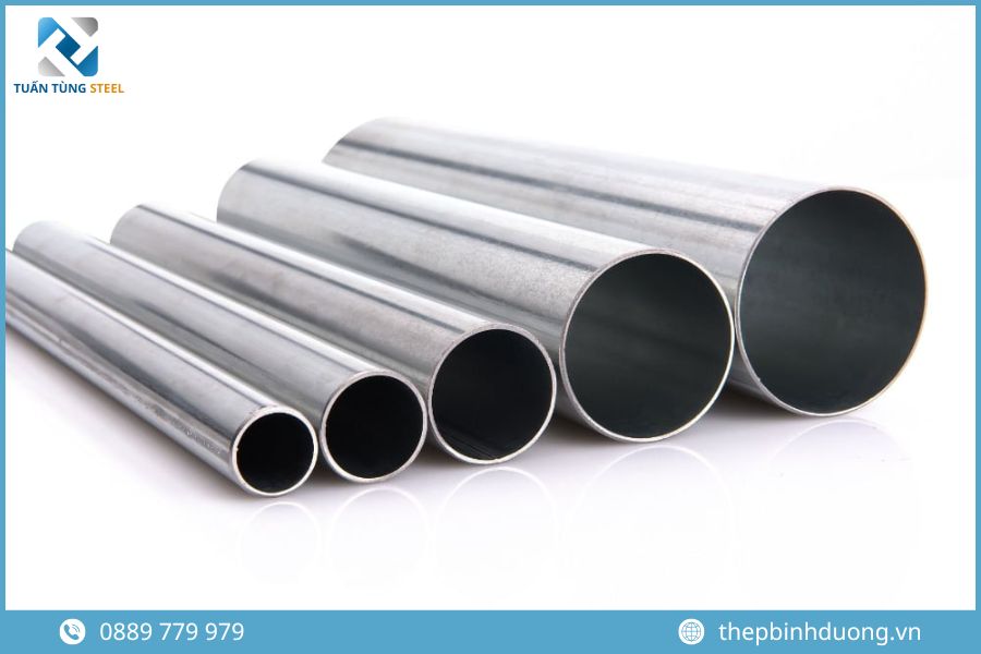 Ưu điểm của thép ống tròn mạ kẽm trong hệ thống cấp thoát nước